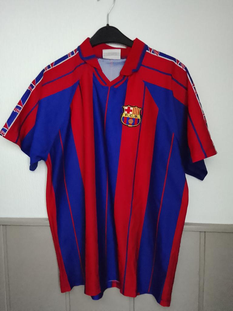 FC Barcelona shirt met opdruk nr 21 Luis Enrique, Ophalen of Verzenden, Zo goed als nieuw, Buitenlandse clubs, Shirt