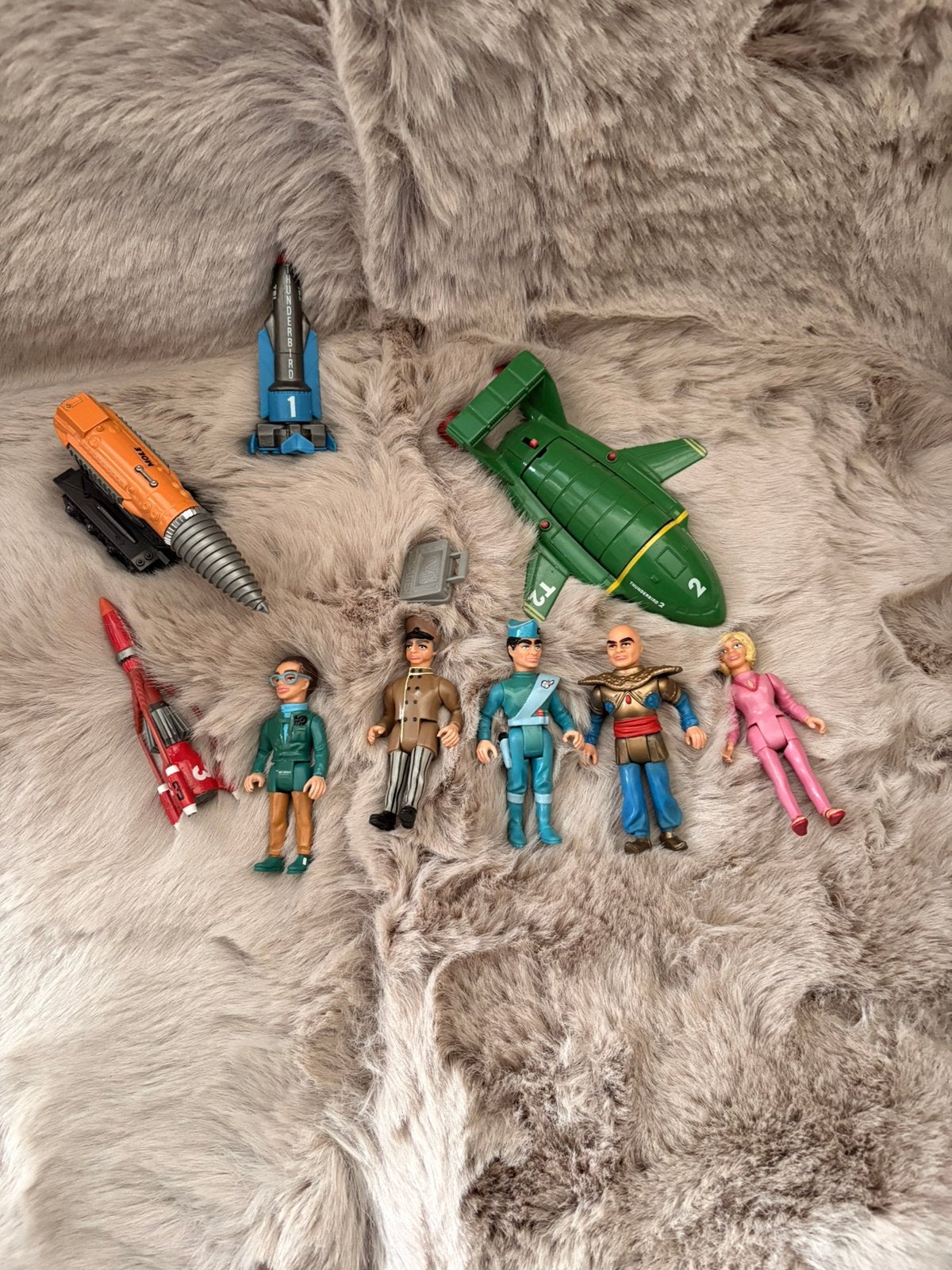 Thunderbird figuren matchbox, Ophalen of Verzenden, Gebruikt