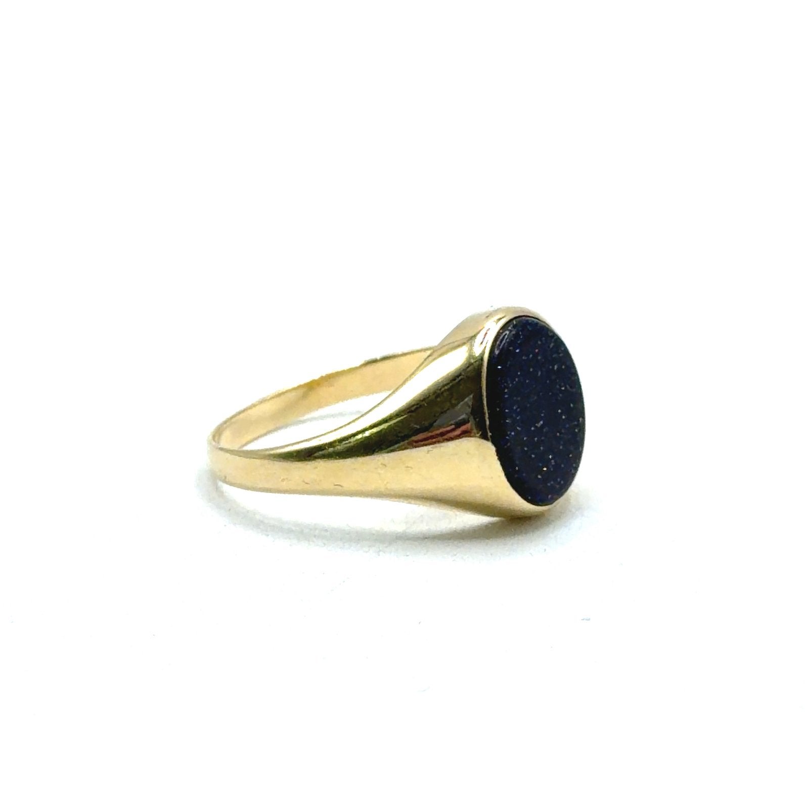 Gouden heren ring 14karaat, 18 tot 19, Nieuw, Ophalen of Verzenden, W