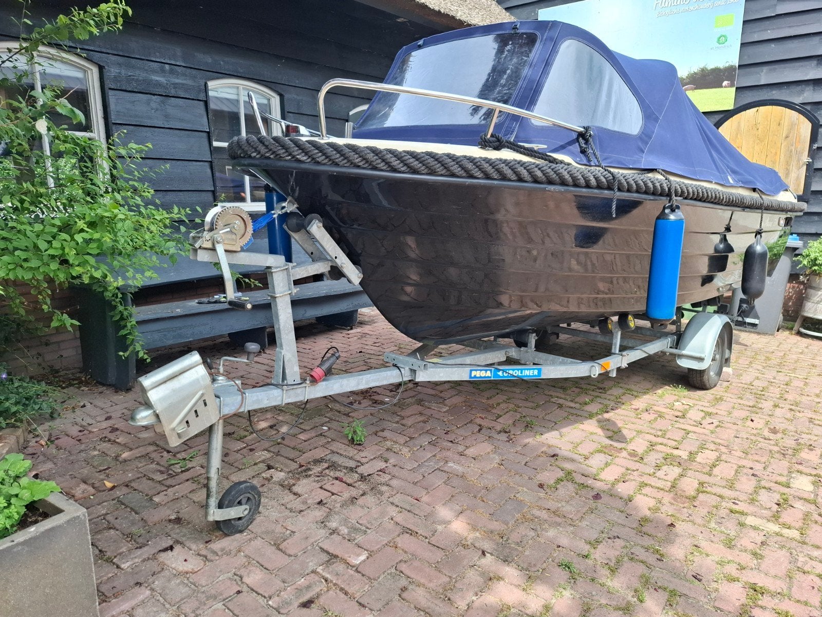 Lago Amore 530 Sloep met Trailer en Buitenboordmotor, Sloep, Ophalen, Buitenboordmotor, Zonnedek