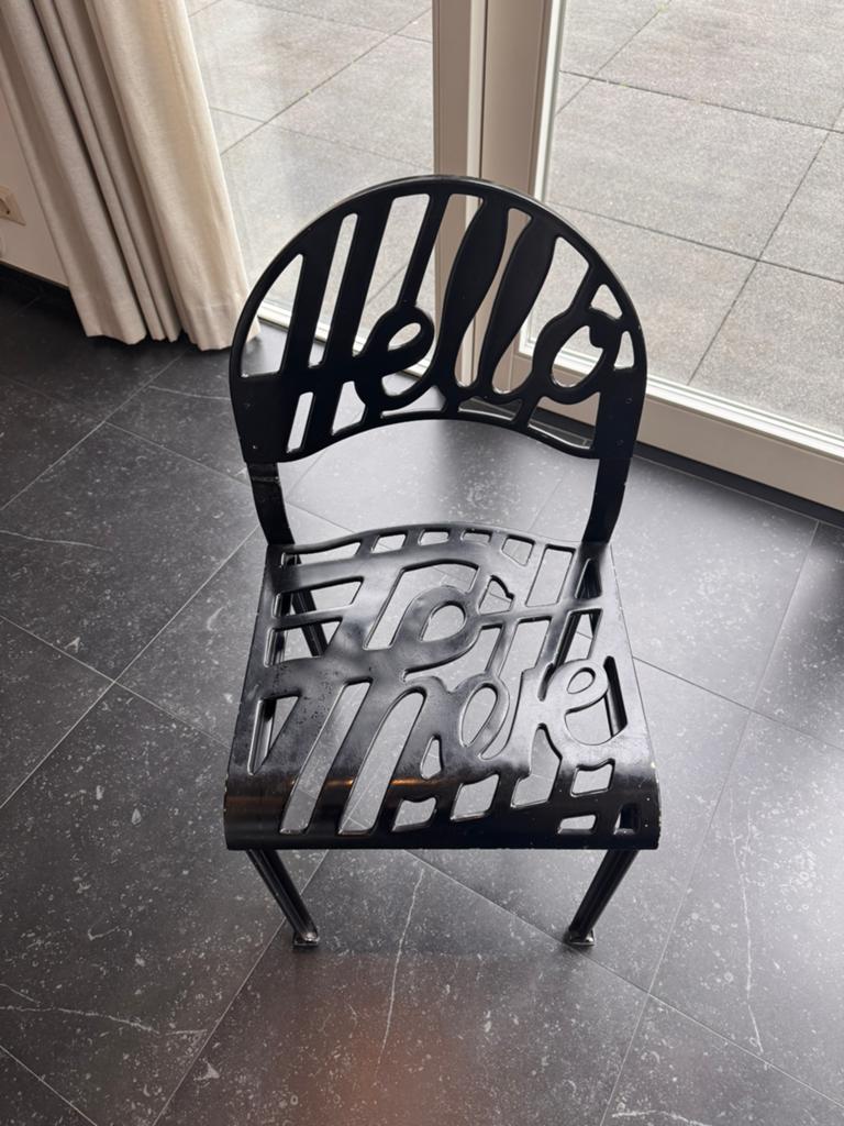 Artifort Hello There stoel, Ophalen, Overige materialen, Gebruikt, Zwart