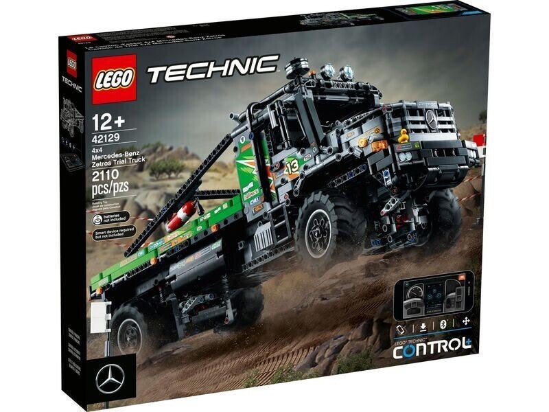 Lego Technic 42129 4x4 Mercedes Benz Zetros TrialTruck NIEUW, Lego, Lego, Nieuw, Ophalen of Verzenden