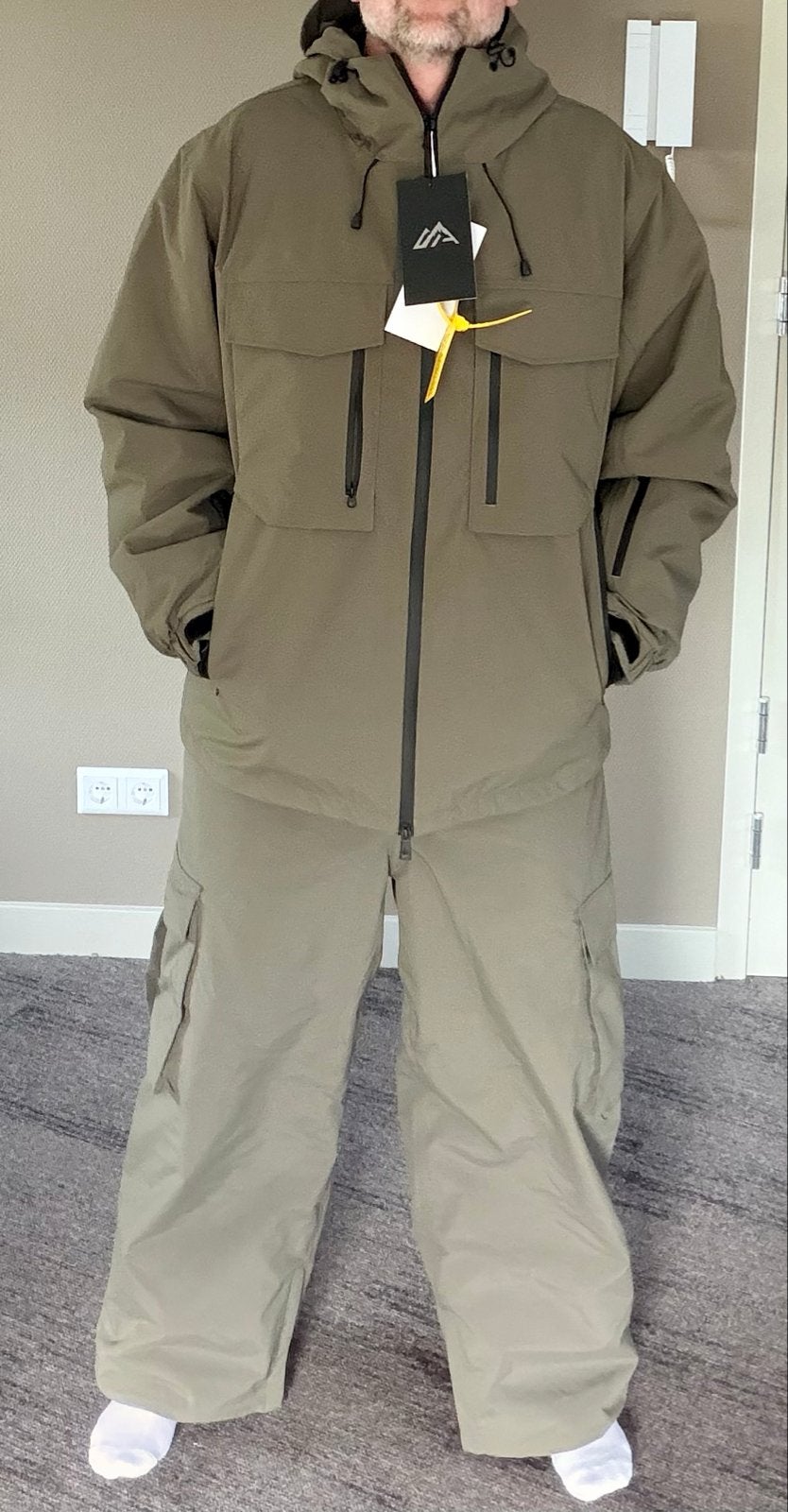 Nieuw ski/snowboard pak - jas en broek - maat L, Ophalen of Verzenden, Nieuw, Maat 52/54 (L), Pak
