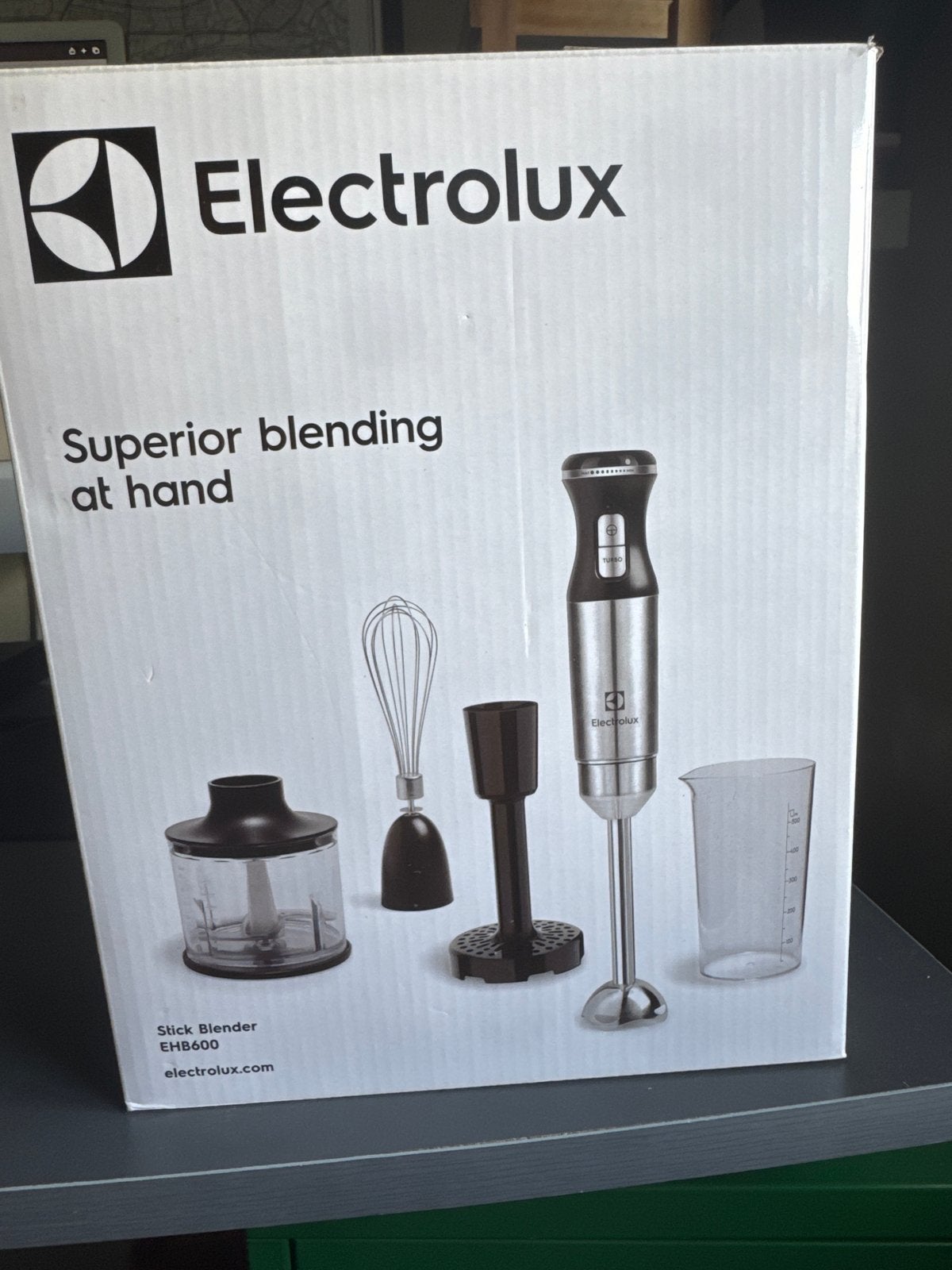 Electrolux EHB600 Staafmixer, Minder dan 1 liter, Ophalen of Verzenden, Zo goed als nieuw, 2 snelheden