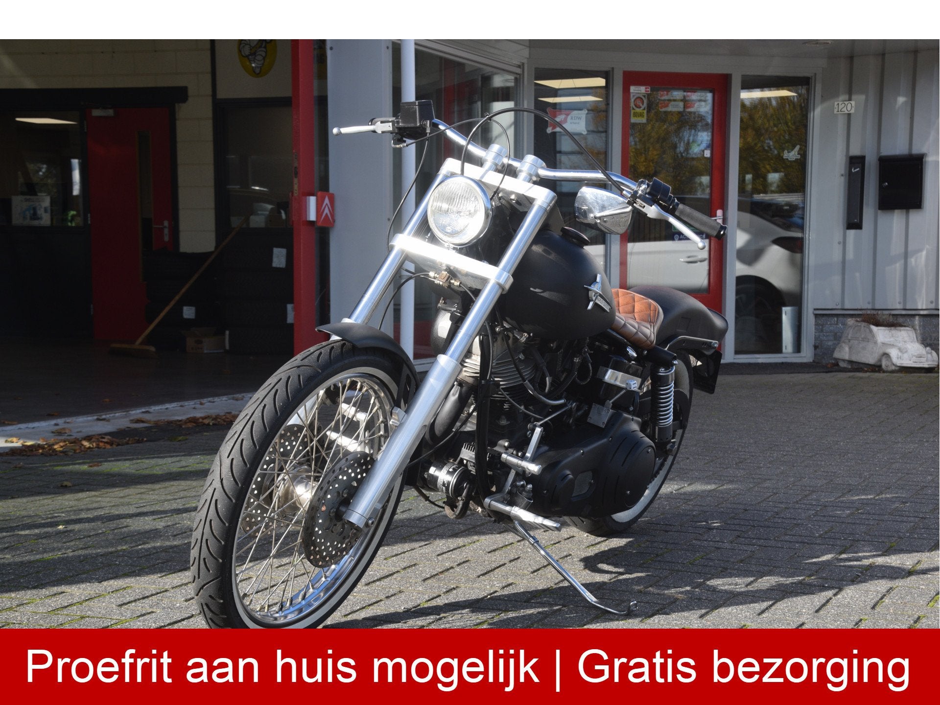 Harley-Davidson FXE-1200 Bijzonder mooie motorfiets!, Info@lijzengacitroens.nl, Chopper, Meer dan 35 kW, Autobedrijf M. Lijzenga