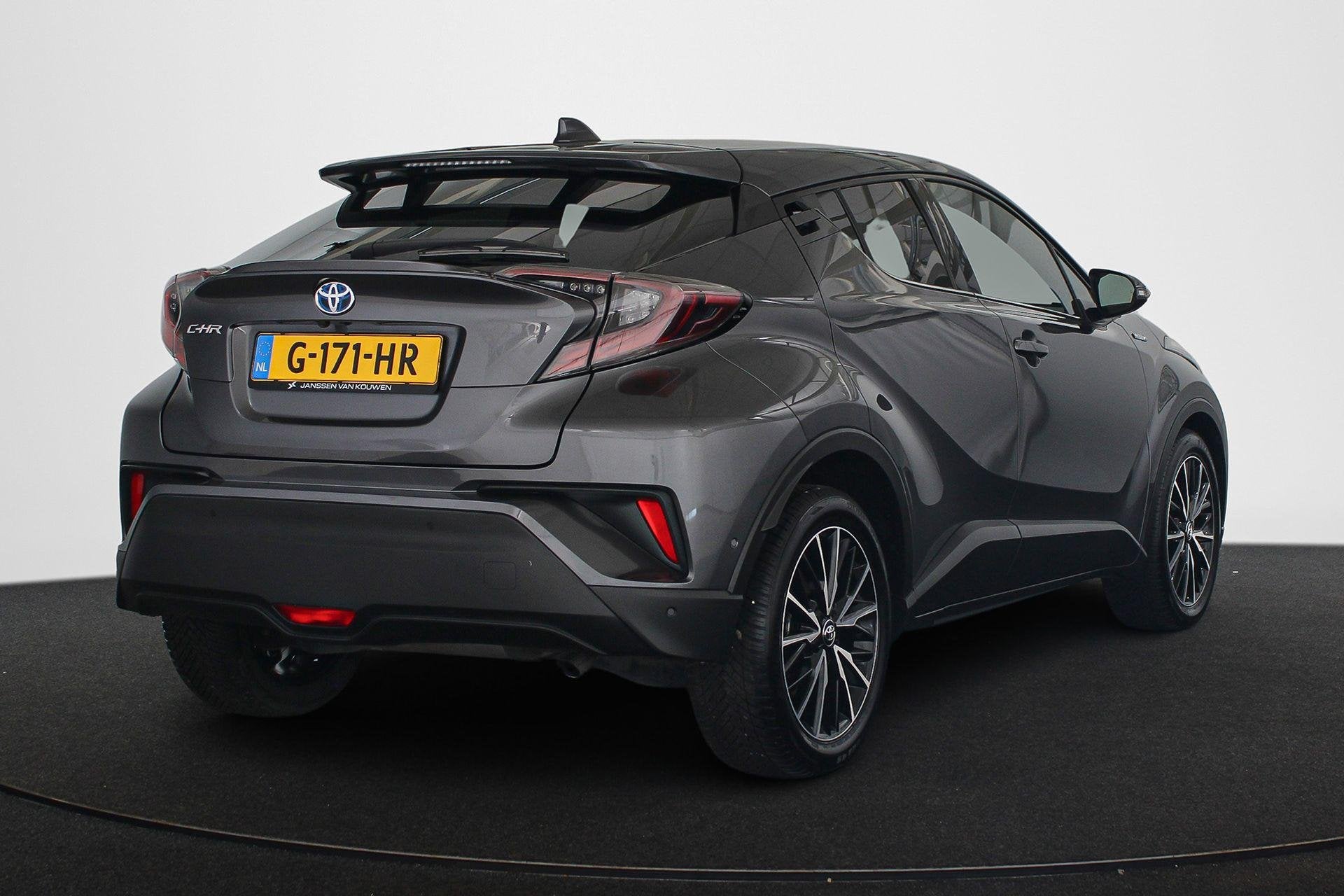 Toyota C-HR 1.8 Hybrid Executive Ultimate Stoel-Stuurverwarm, Automatische klimaatregeling, 4 cilinders, Leder en Stof, 122 pk
