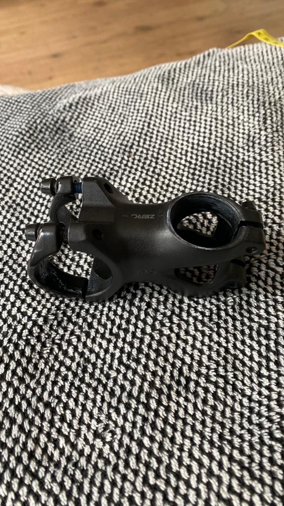 Zero stuurpen (50mm) - Zo goed als nieuw (0 graden), Fietsen en Brommers, Stuur, Ophalen of Verzenden, Zo goed als nieuw, Aluminium