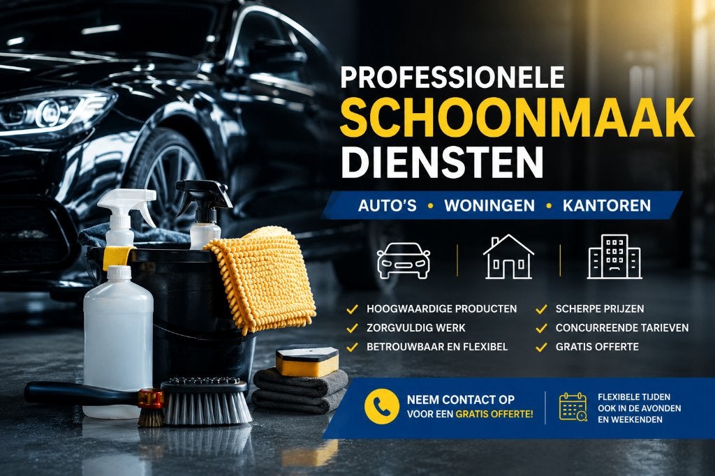 Professionele schoonmaakdiensten in Nederland, Schoonmaken bedrijfsruimte