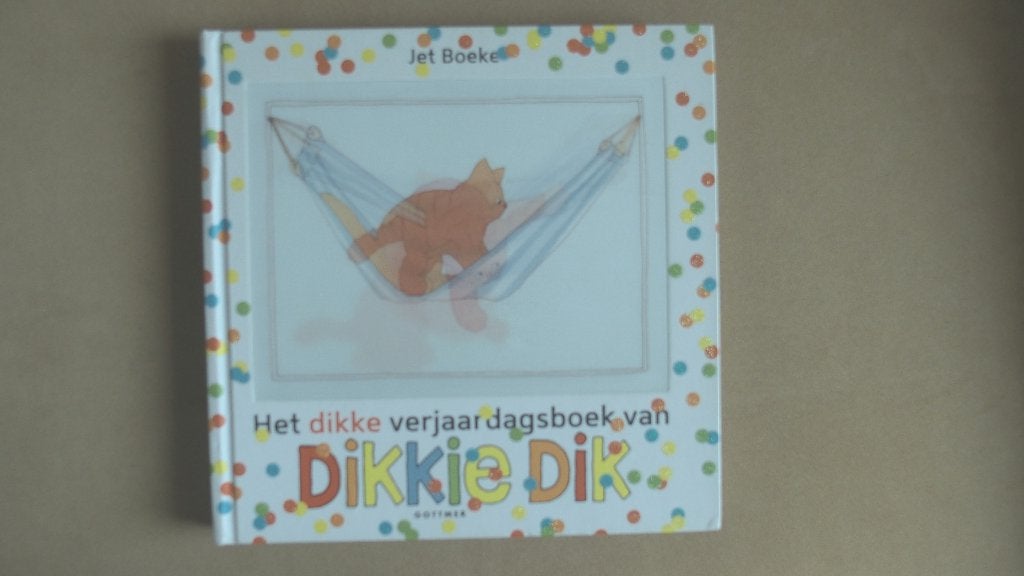 Het dikke verjaardagsboek van Dikkie Dik - Jet Boeke, Boeken, Ophalen of Verzenden, Zo goed als nieuw, Jet Boeke, 1 tot 2 jaar