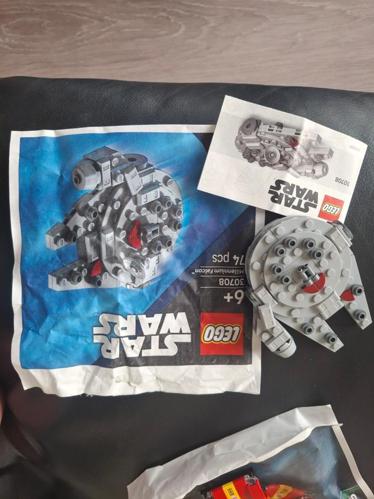 Lego 30708 millenium falcon, Ophalen of Verzenden, Gebruikt, Actiefiguurtje