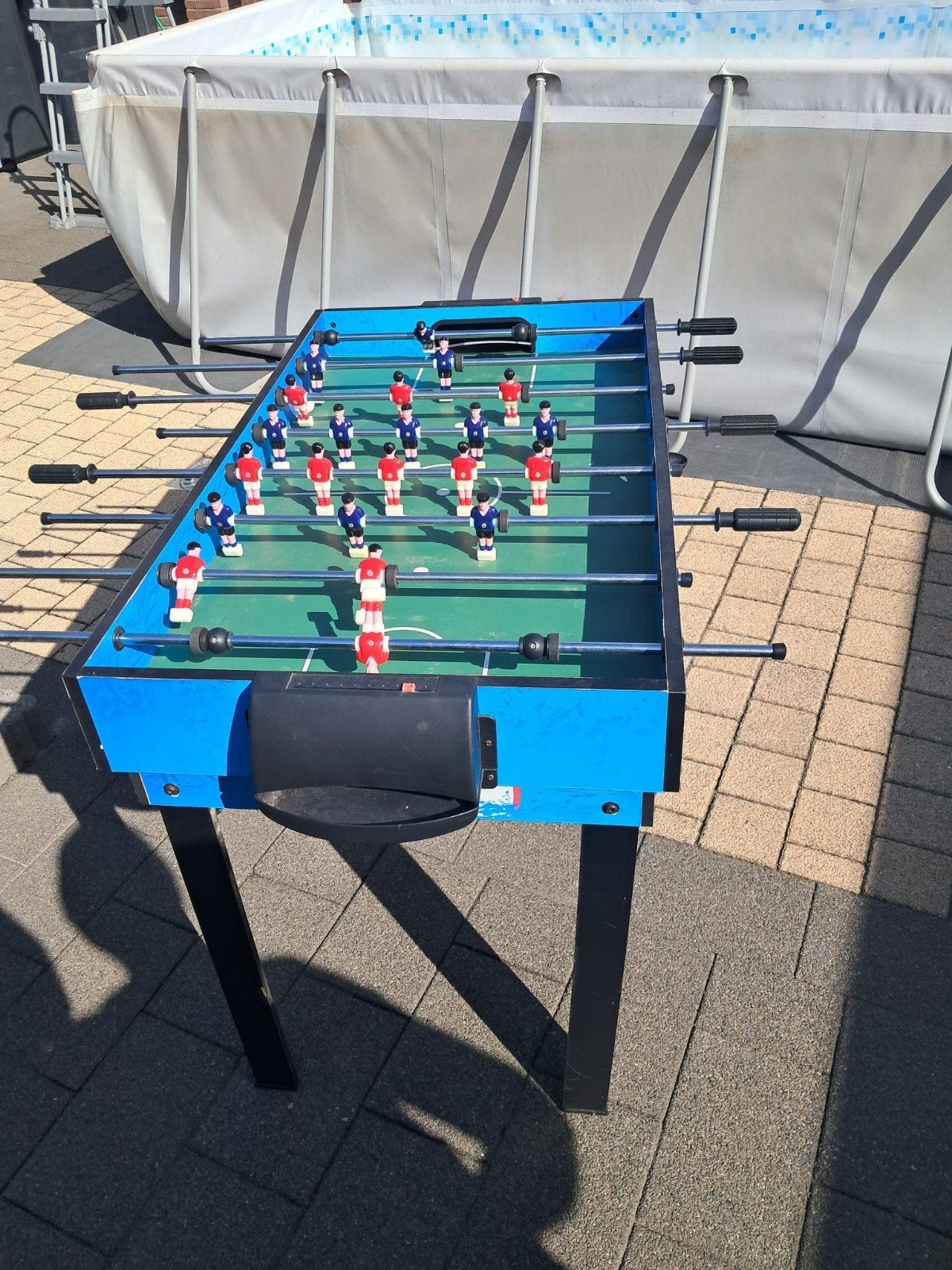 4 in 1 speeltafel / tafelvoetbalspel, Kinderen en Baby's, Speelgoed | Voetbaltafels, Ophalen, Gebruikt