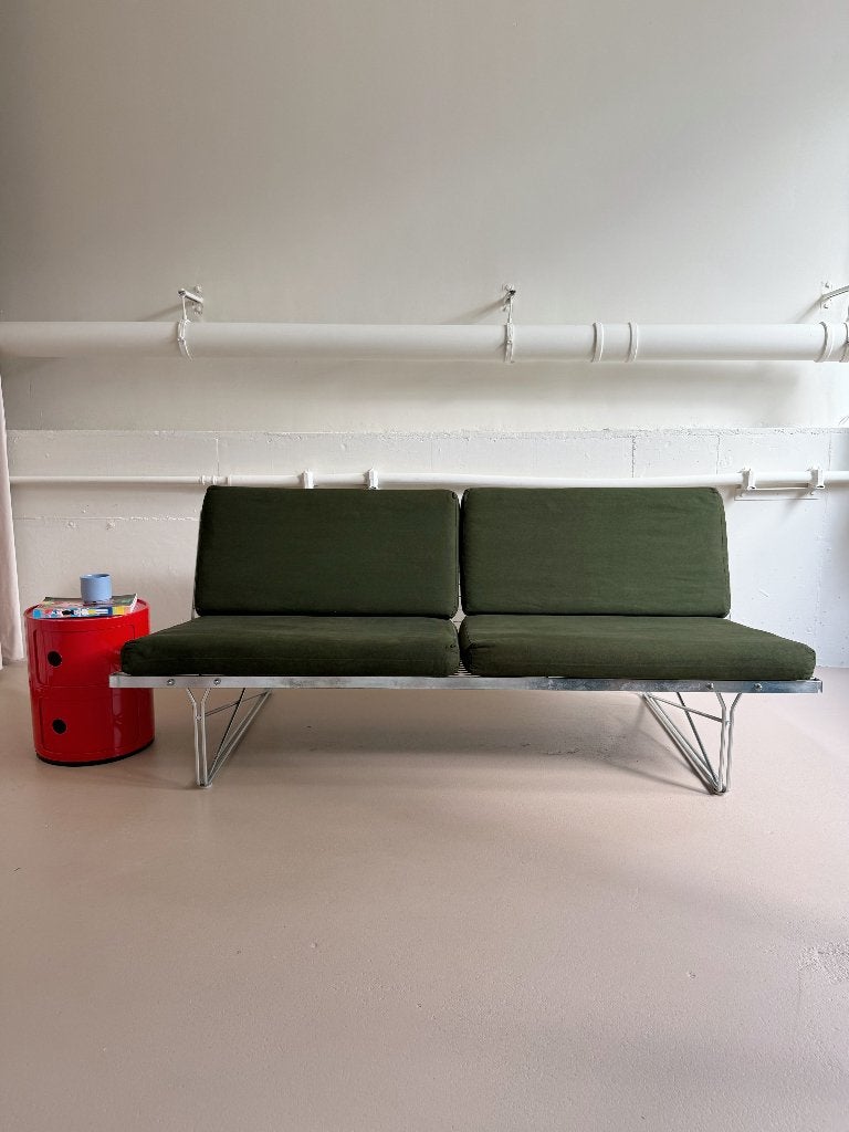 Vintage Moment sofa groen, Niels Gammelgaard Ikea 1980s, Ikea, Verzenden, Ikea, 150 tot 200 cm