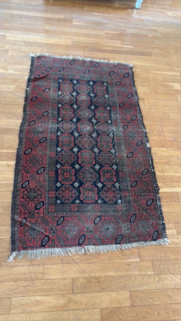 Antiek Baluch kleed 90x170 cm, Ophalen