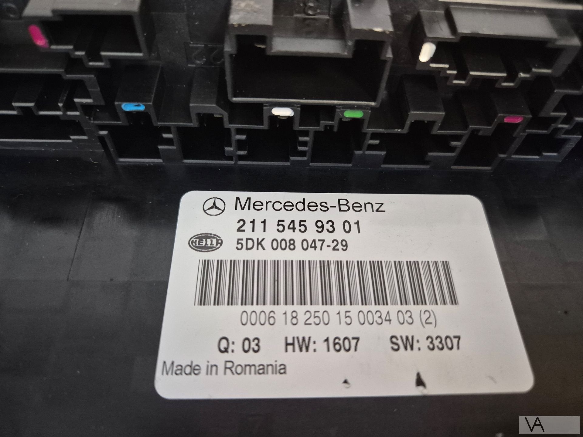 Zekeringkast SAM achter Mercedes E klasse W211 2115459301, Gebruikt, -, Ophalen of Verzenden, -