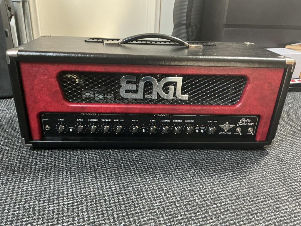 ENGL RETRO HEAD E765 100 Watt TUBE AMP, Ophalen, Gebruikt, Gitaar, 100 watt of meer