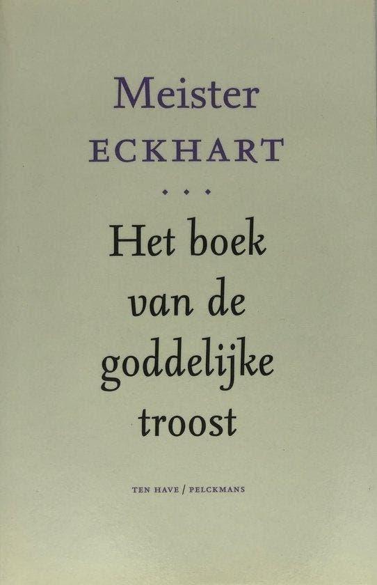 Meister Eckhart Boek Van De Goddelijke Troost, Verzenden, Zo goed als nieuw, Overige onderwerpen, Achtergrond en Informatie