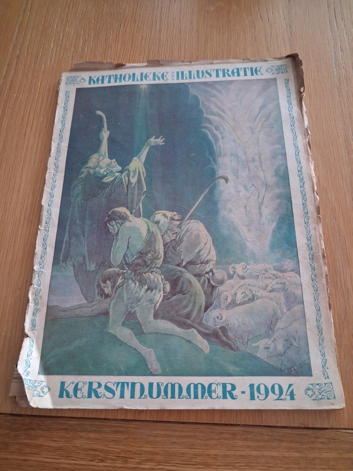 Katholieke Illustratie Kerstnummer 1924 - Zeldzaam, Ophalen of Verzenden