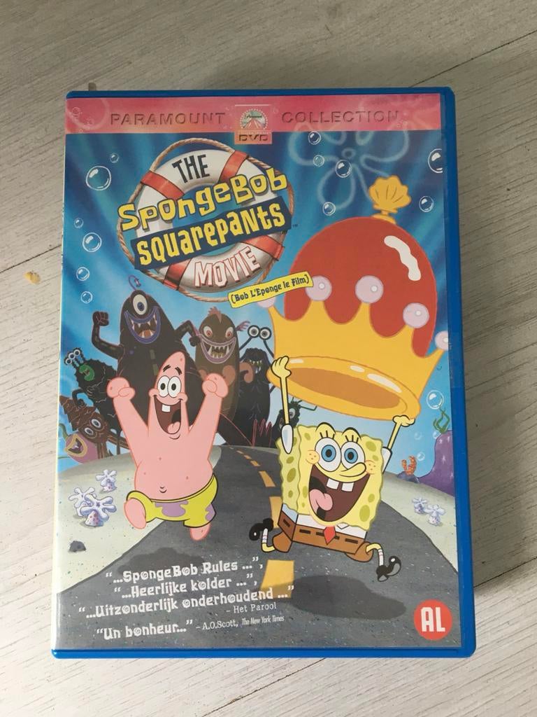 SpongeBob SquarePants Movie DVD - Zo goed als nieuw, Cd's en Dvd's, Alle leeftijden, Ophalen of Verzenden, Zo goed als nieuw, Komedie