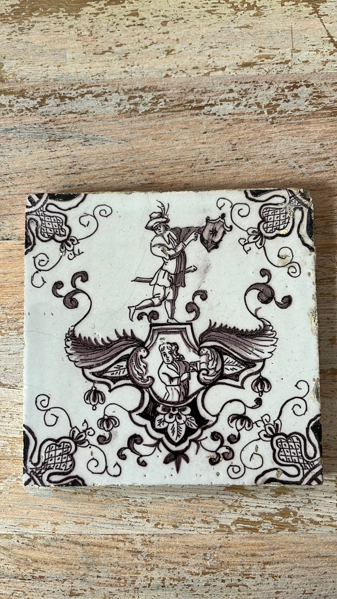 Tegel zeldzaam, Ophalen of Verzenden