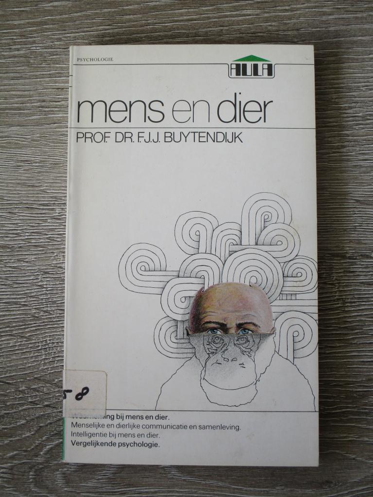 Mens en dier - Prof. Dr. F.J.J. Buytendijk, Ophalen of Verzenden, Gelezen, Overige diersoorten
