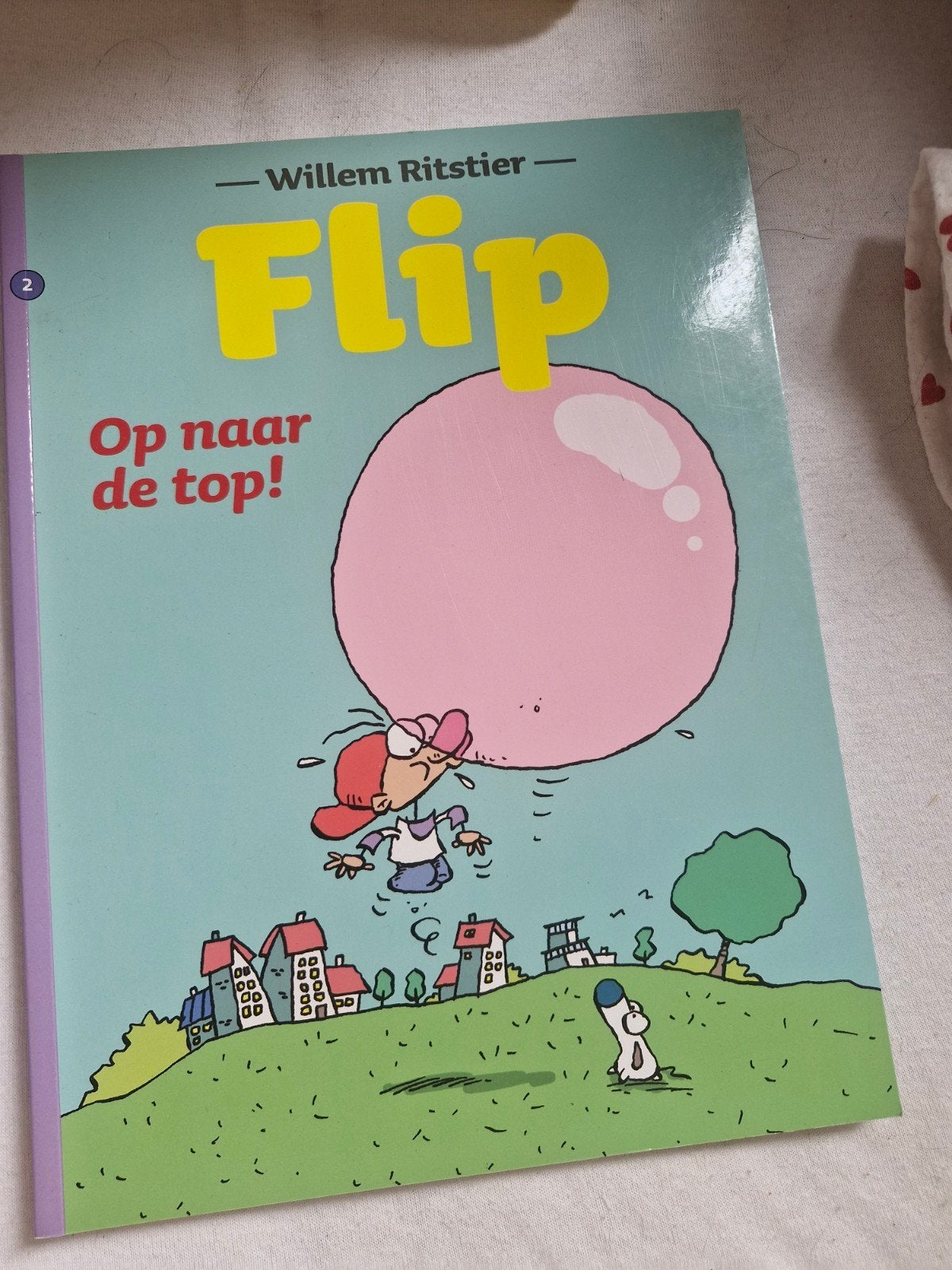 Willem Ritstier - Op naar de top!, Ophalen, Willem Ritstier, Eén stripboek, Zo goed als nieuw