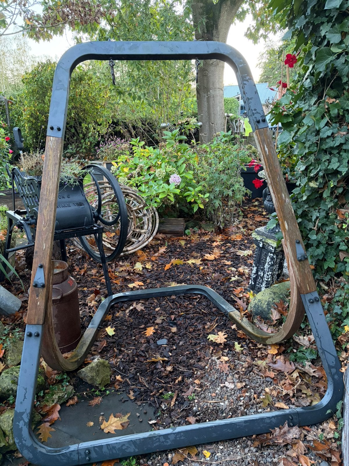 Standaard schommelstoel hangstoel, Ophalen, Gebruikt