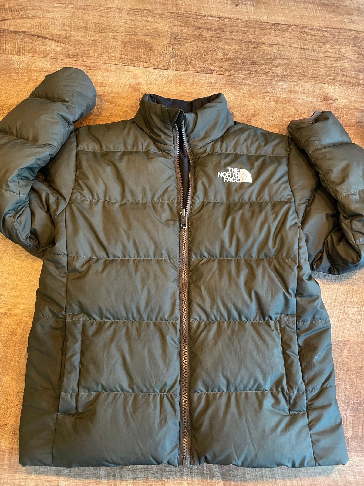 The North Face jas maat 140/146, Kinderen en Baby's, Ophalen of Verzenden, Zo goed als nieuw, Jongen of Meisje, Jas