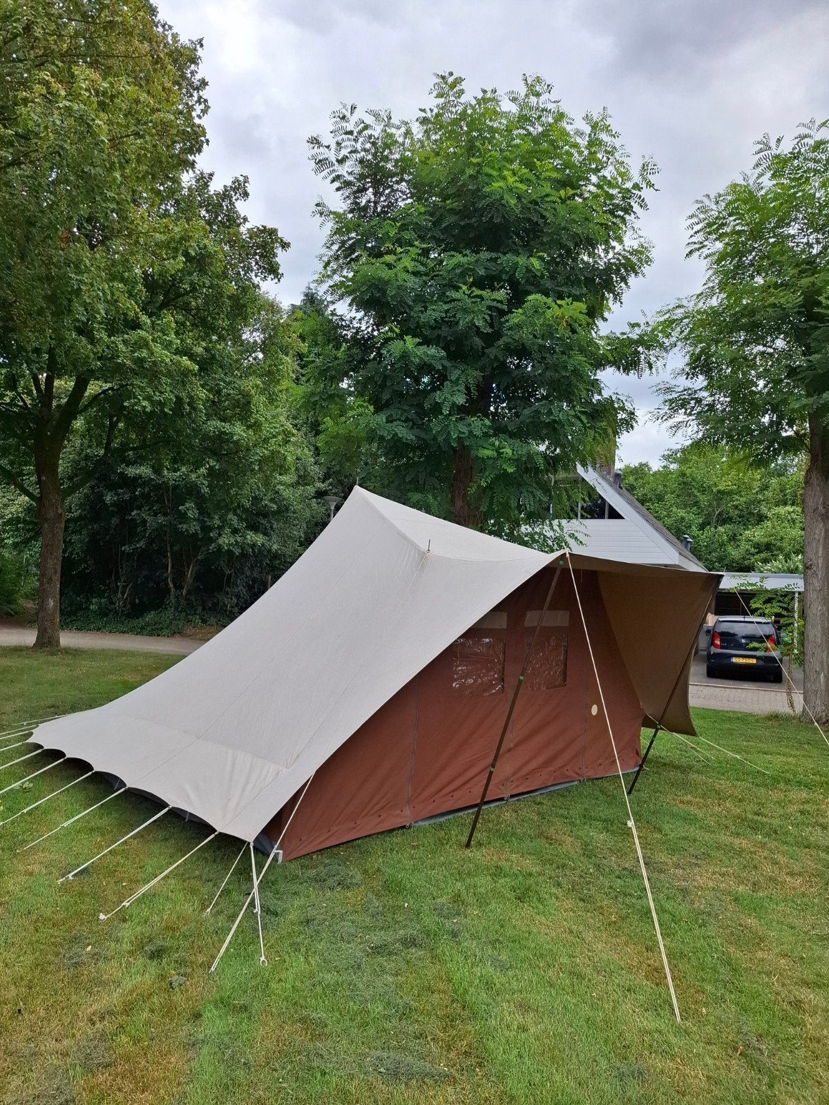 De Waard Albatros tent., Caravans en Kamperen, Tenten, Ophalen, Gebruikt, Tot en met 4