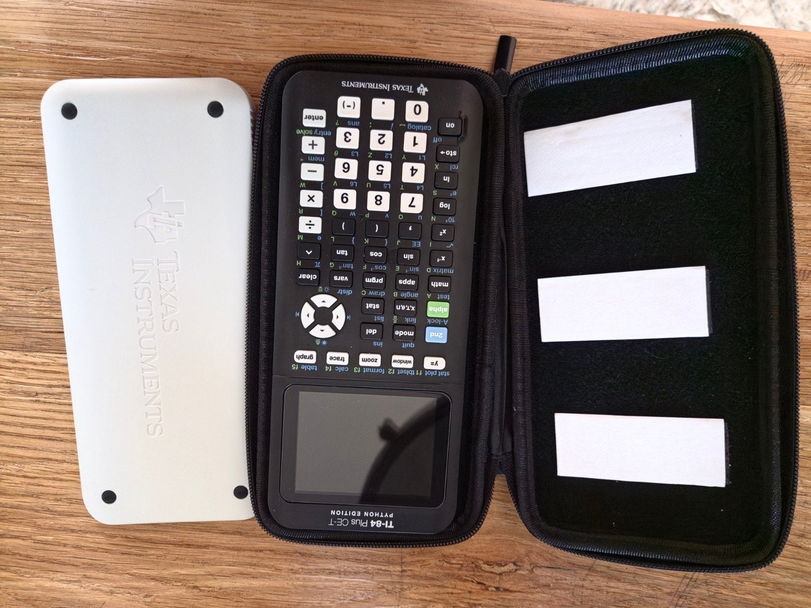 TI-84 Plus CE-T Python Edition en hoes met examenstand, Ophalen, Nieuw