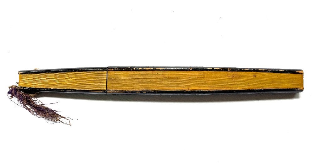 Mid 19th Century Japanese Meiji Tanto Samurai Fan Dagger, Ophalen of Verzenden