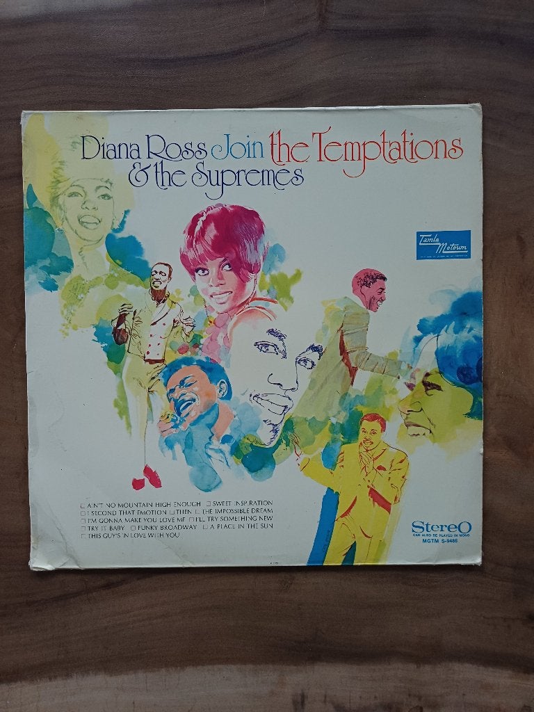 Diana Ross Join The Temptations & The Supremes - Vinyl, Ophalen of Verzenden, Gebruikt