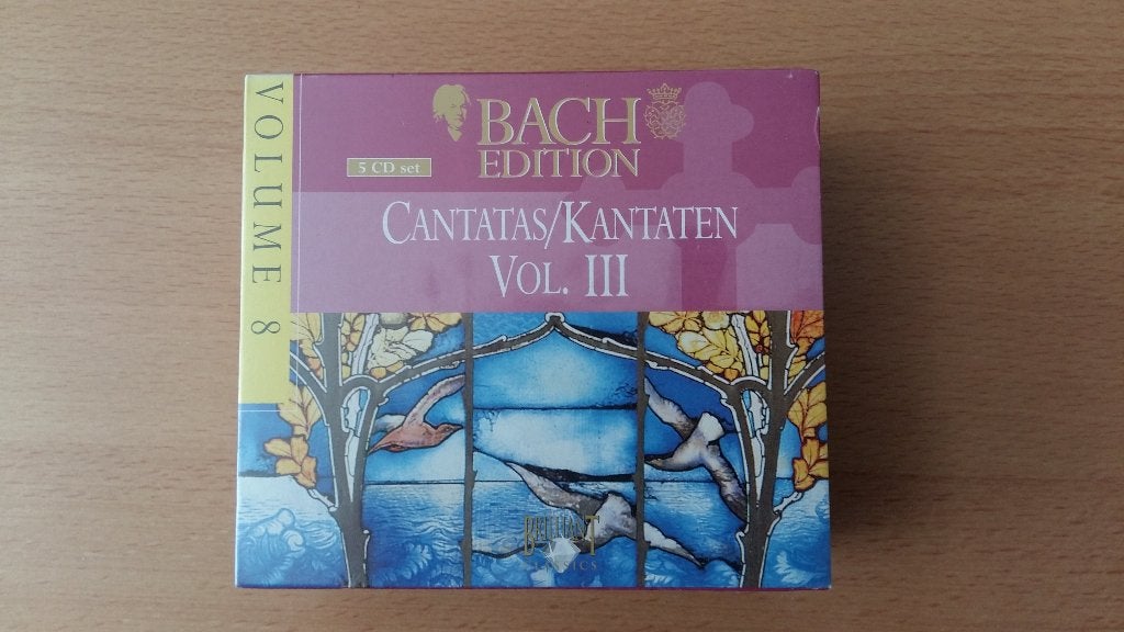 Bach Edition 8: Cantatas/Kantaten Vol. III [volle box], Ophalen, Classicisme, Nieuw in verpakking, Overige typen
