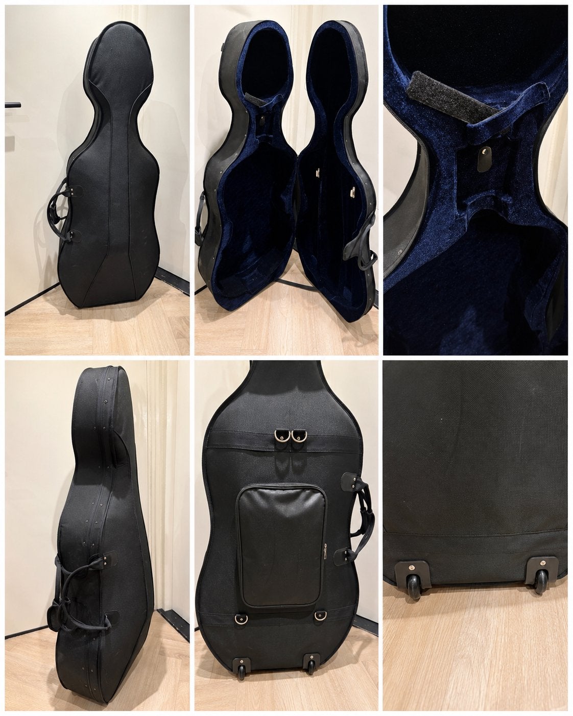 Roth & Junius RJCC hardcase voor 4/4 cello (z.g.a.n.), Ophalen, Zo goed als nieuw, Cello