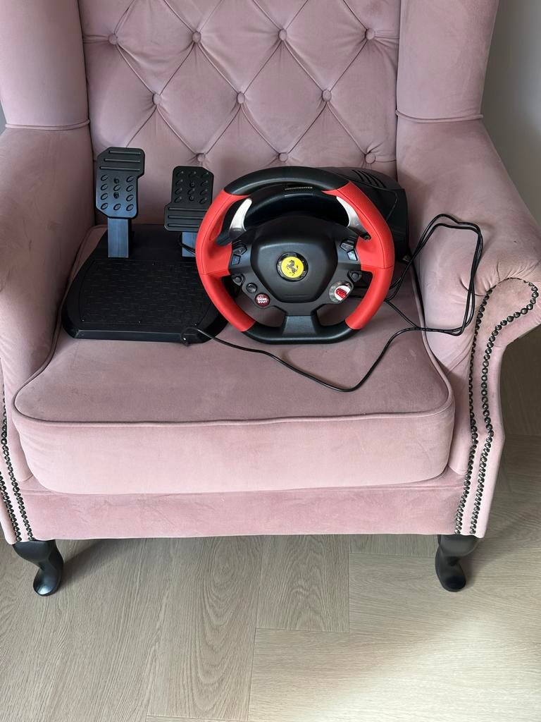 Thrustmaster Ferrari 458 Spider racestuur voor Xbox, Ophalen of Verzenden, Zo goed als nieuw, Stuurtje of Sportattribuut, Xbox One