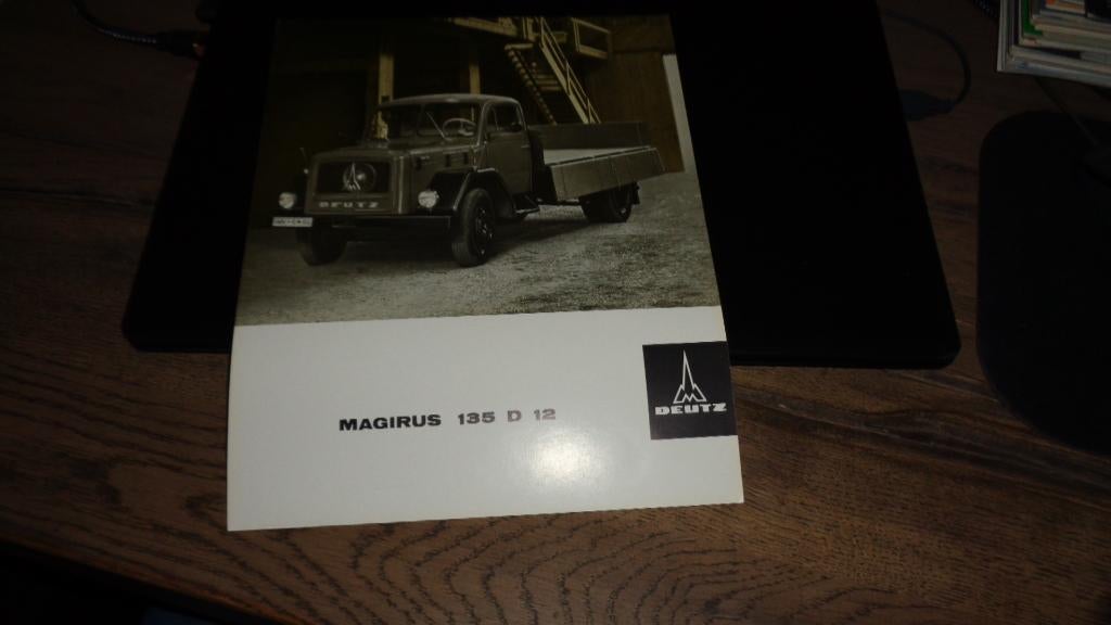 Folder MAGIRUS - DEUTZ  Magirus 135 D 12  ,  10-1967, Verzenden, Nieuw, Overige merken