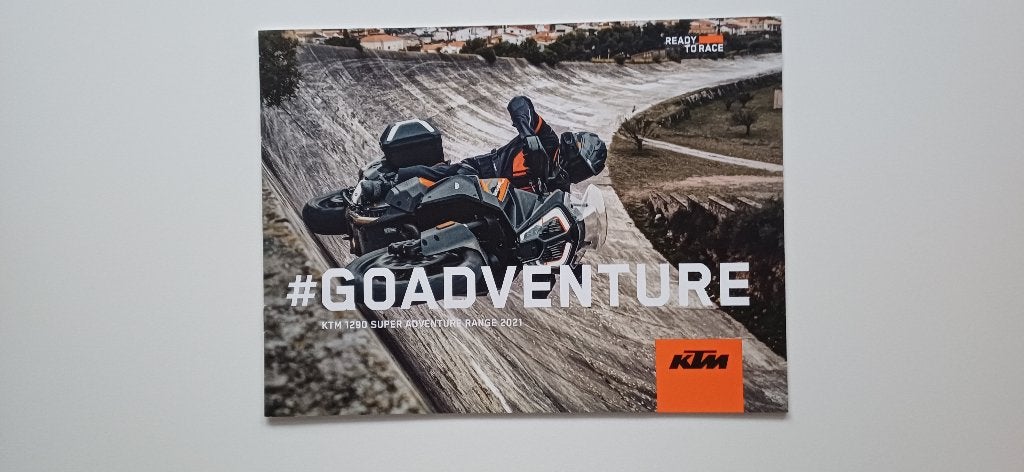Originele folder KTM Super Adventure1290 uit 2021, Ophalen of Verzenden, Overige merken