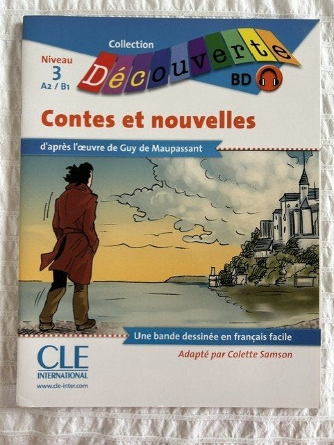 Découverte - Contes et nouvelles inclusief CD audio, Frans, Diverse auteurs, Ophalen of Verzenden, Zo goed als nieuw