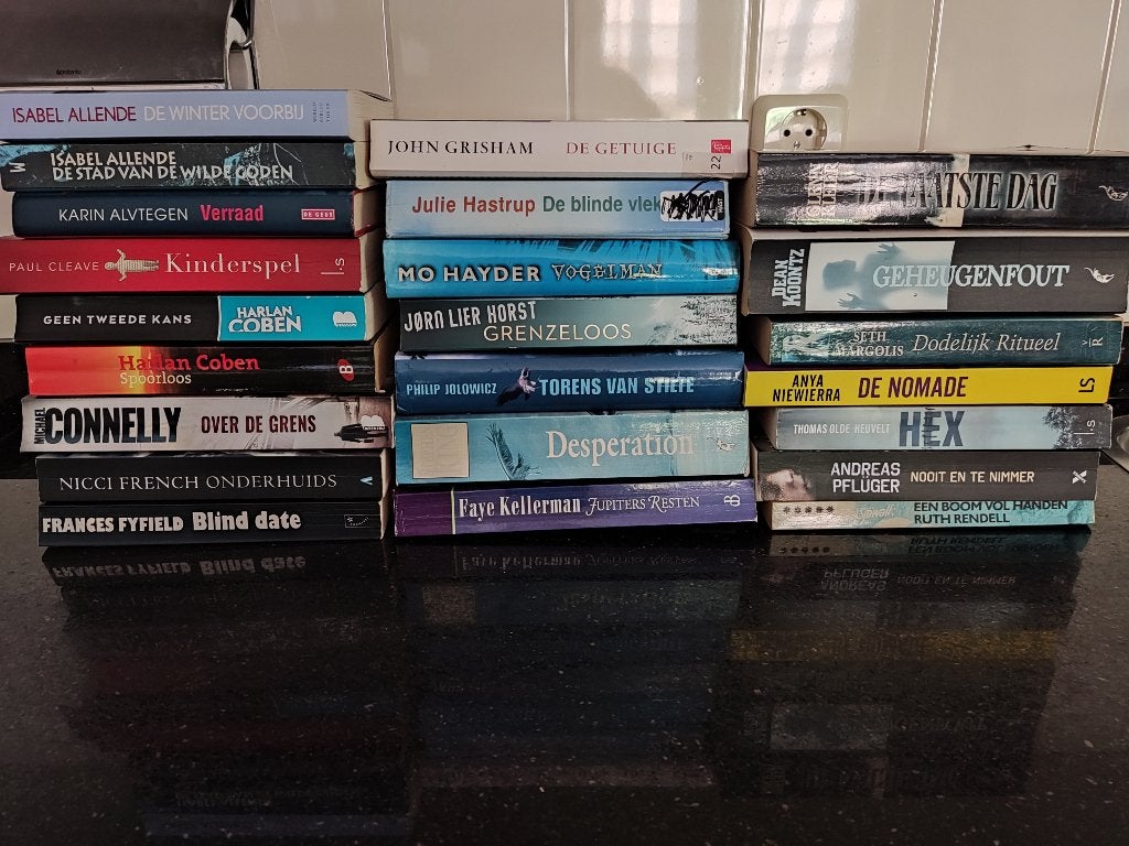 STAPEL SPANNENDE BOEKEN, Ophalen of Verzenden, Zo goed als nieuw