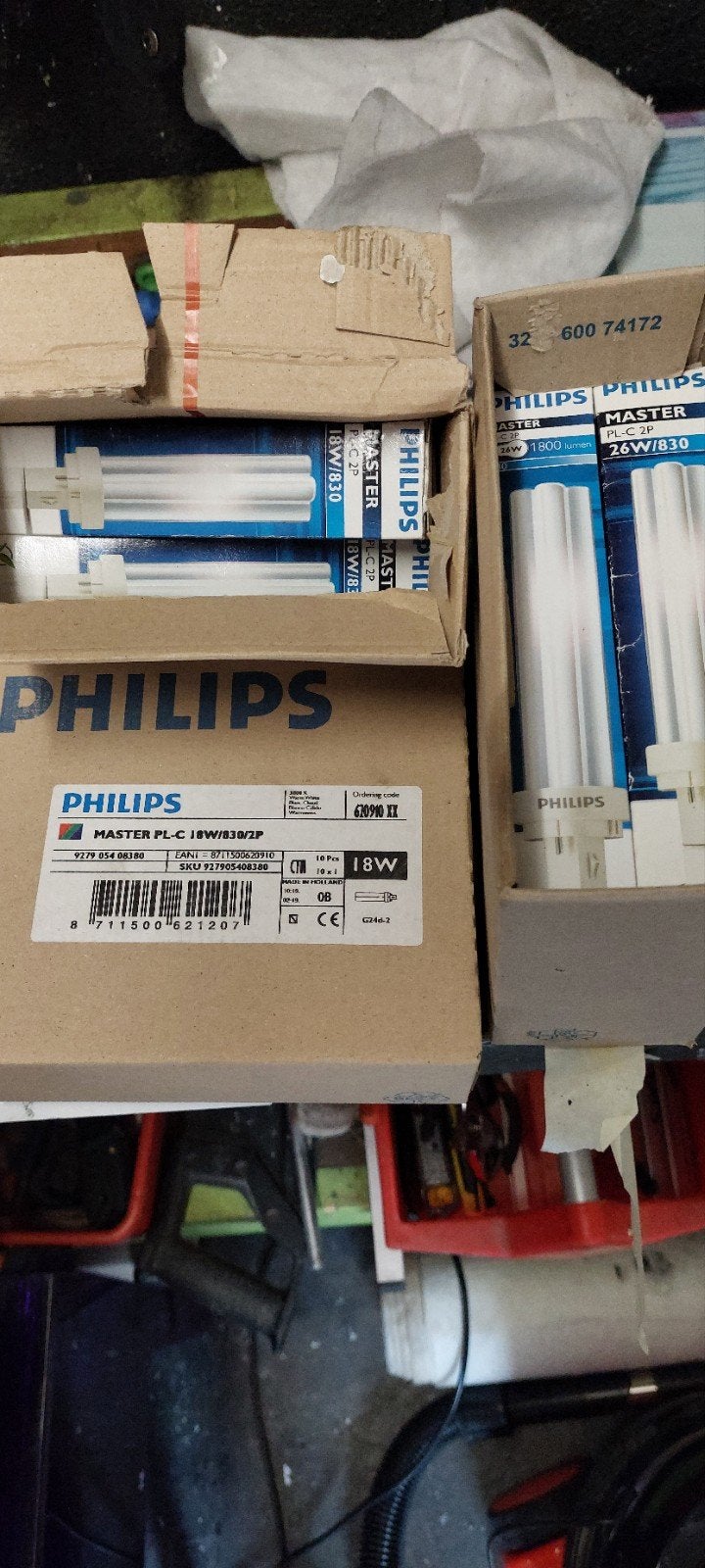 pl-c lampen 2 pins 18watt en 26 watt, Ophalen, Nieuw, Minder dan 50 watt