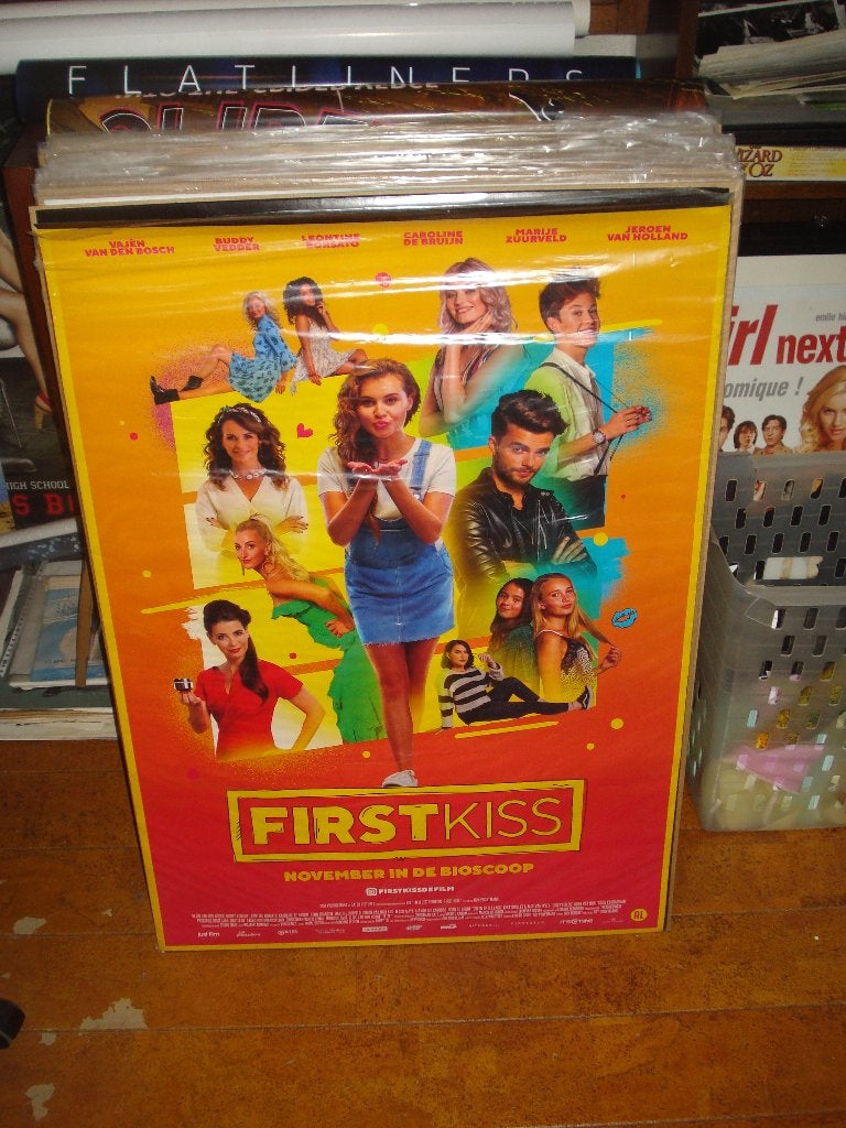 First kiss Filmposter, Ophalen, Zo goed als nieuw, A1 t/m A3, Film en Tv