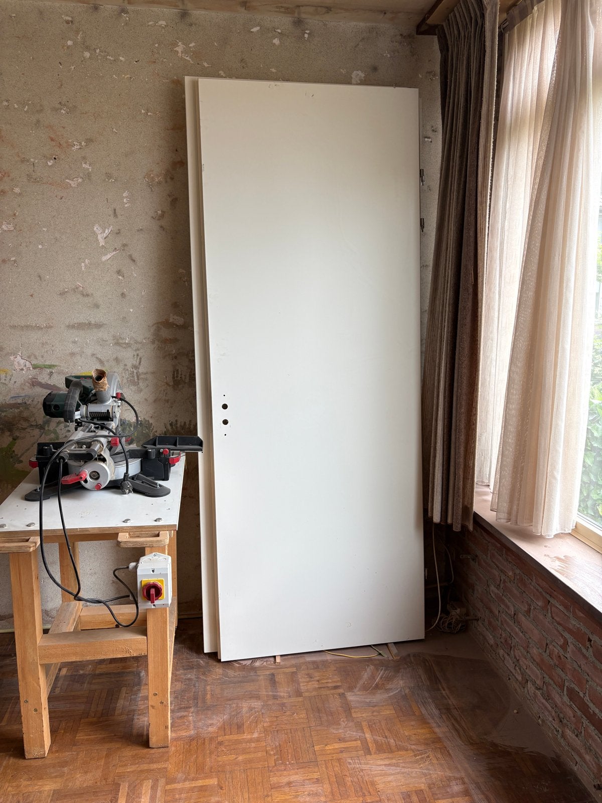 Opdek binnendeuren 880x2315 - 3x links, 1x rechts, Gebruikt, 80 tot 100 cm, 215 cm of meer, Binnendeur