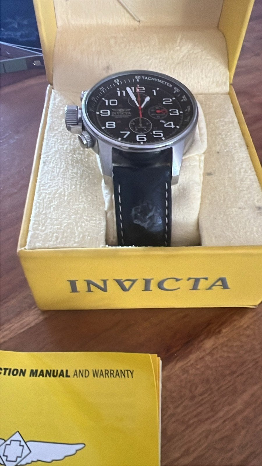 invicta horloge heren, Ophalen of Verzenden, Staal, Overige merken