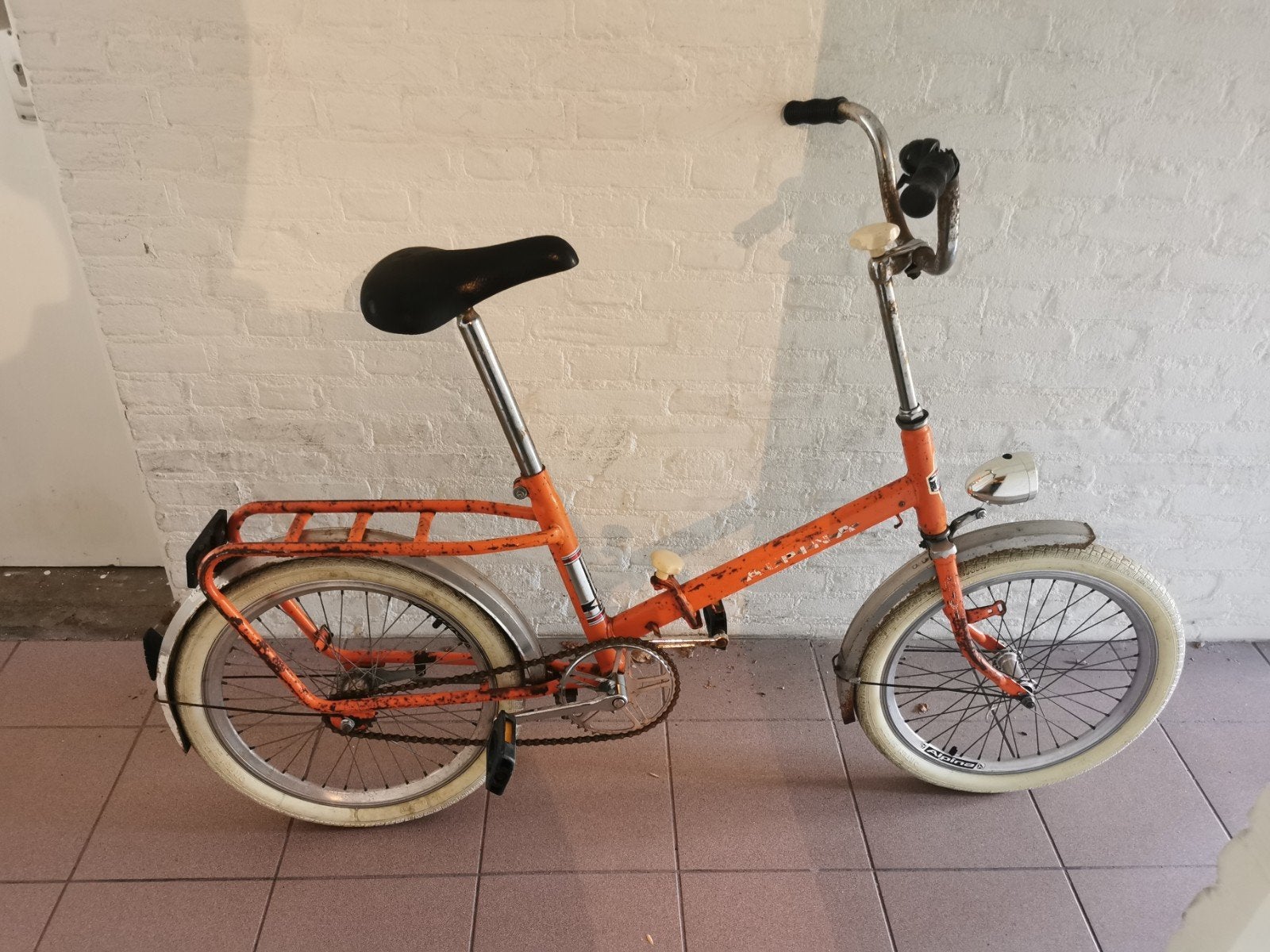 Vouwfiets, Ophalen, Gebruikt, Deels opvouwbaar, 20 inch of meer