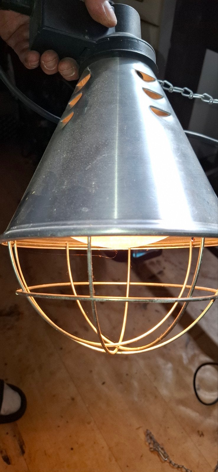 Warmtelamp voor dieren of planten, Ophalen of Verzenden, Gebruikt