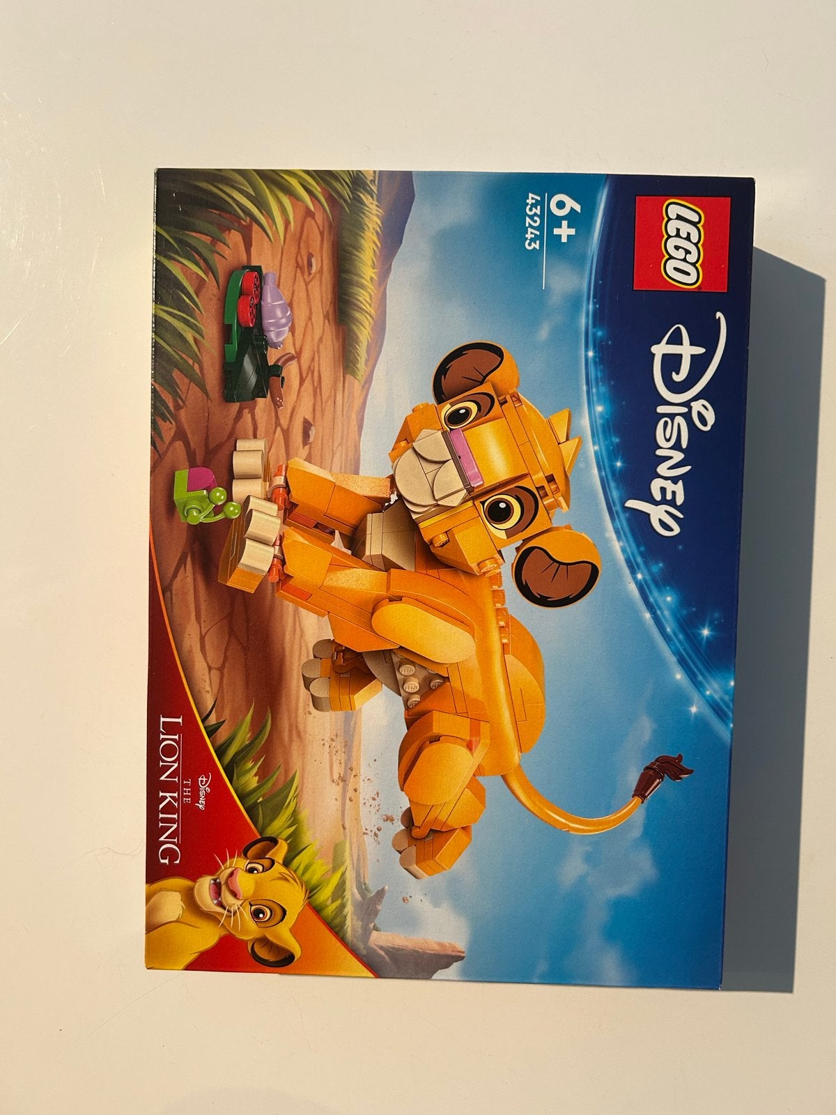LEGO Disney De Leeuwenkoning Simba 43243 Nieuw in doos, Lego, Nieuw, Ophalen of Verzenden, Disney