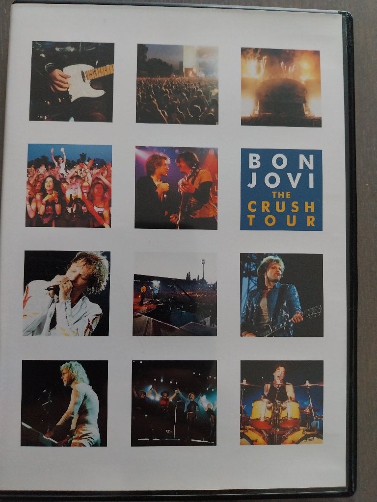 Bon Jovi - The Crush Tour DVD, Engels, Alle leeftijden, Nederlands, Ophalen of Verzenden