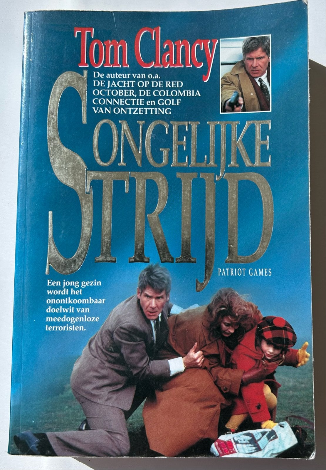 Tom Clancy - Ongelijke Strijd (Patriot Games), Boeken, Ophalen of Verzenden, Gelezen