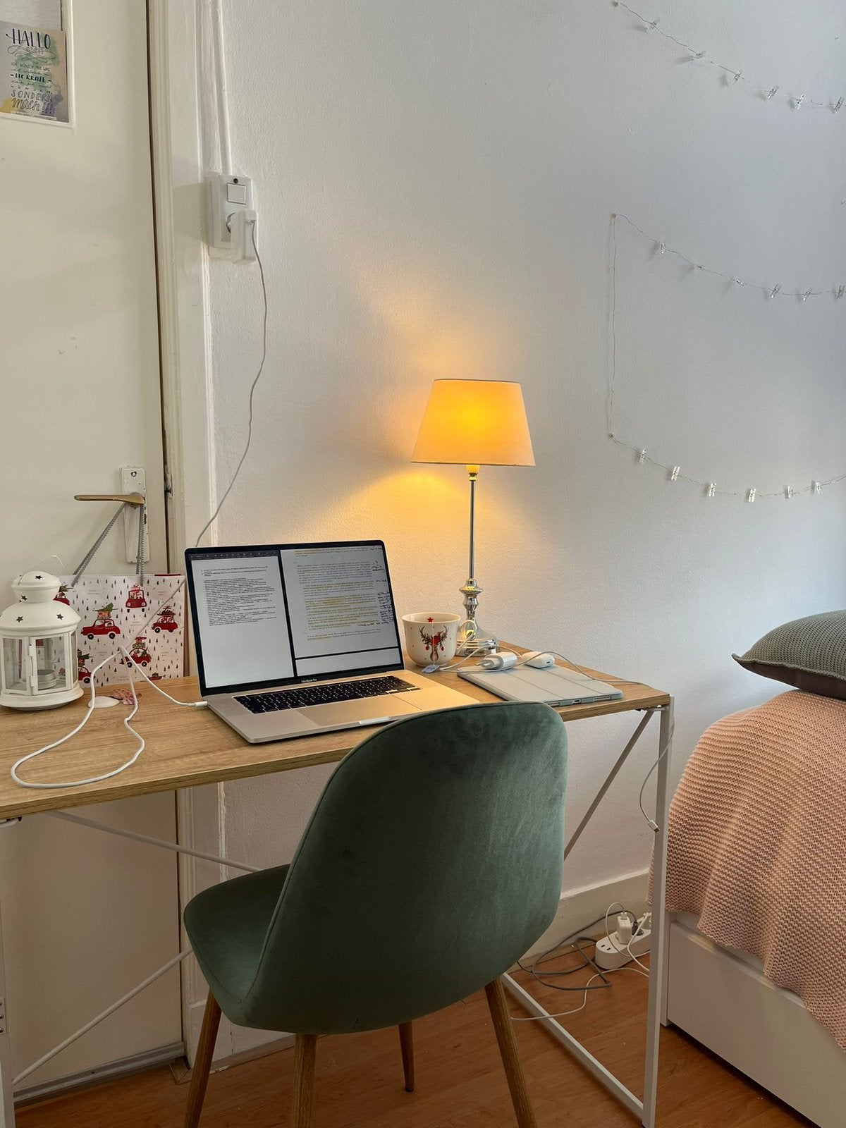 Bureau inklapbaar Sklum, Ophalen of Verzenden, Zo goed als nieuw, Bruin