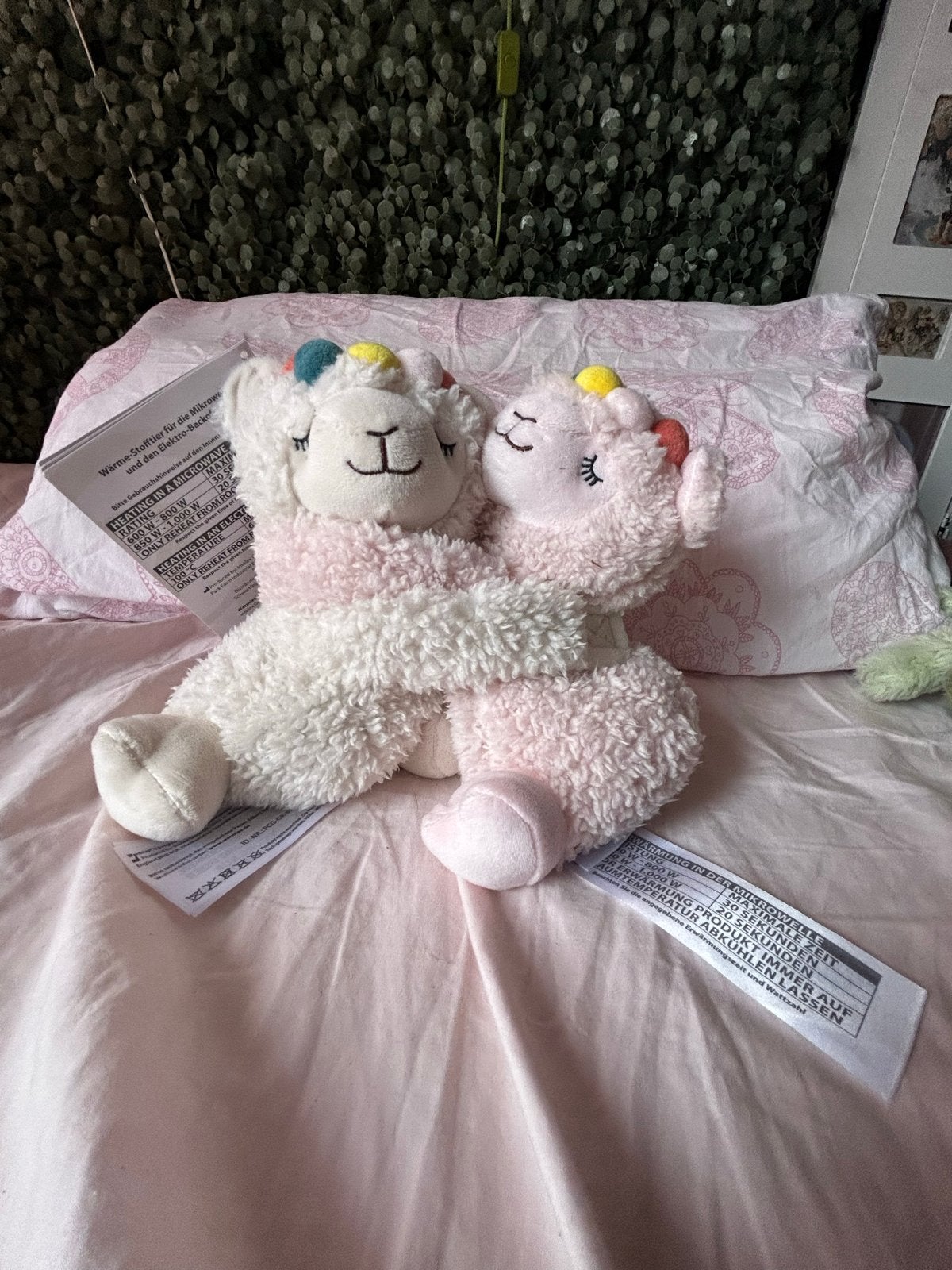 Warmies Knuffel Lama's - Warmtekussen met Lavendelgeur, Kinderen en Baby's, Overige merken, Met geluid, Overige typen, Ophalen of Verzenden