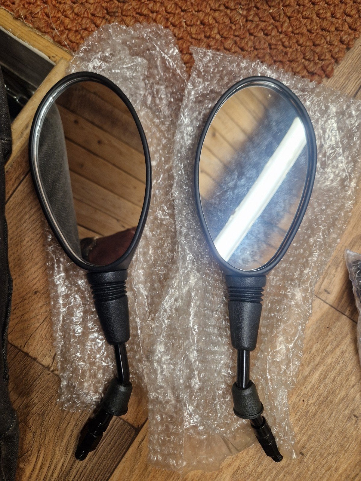 Spiegels,set voor o.a. Guzzi, Aprilia,Derbi, Ophalen of Verzenden, Nieuw